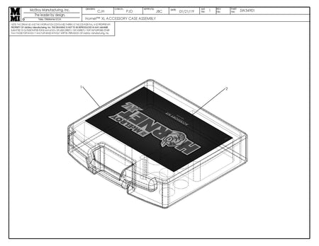 McElroy Part SW34901 - HORNET XL ACCESSORY CASE ASSY For Sale