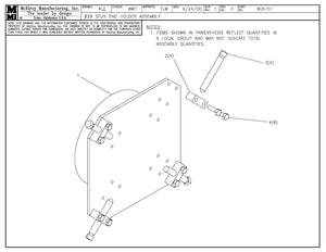 McElroy Part 805701 - 8 STUB END HOLDER ASSY for sale