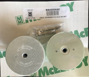 MA0050642 - 125mm X 50mm McElroy Fusion Outlet Weld Head Set for Polypropylene