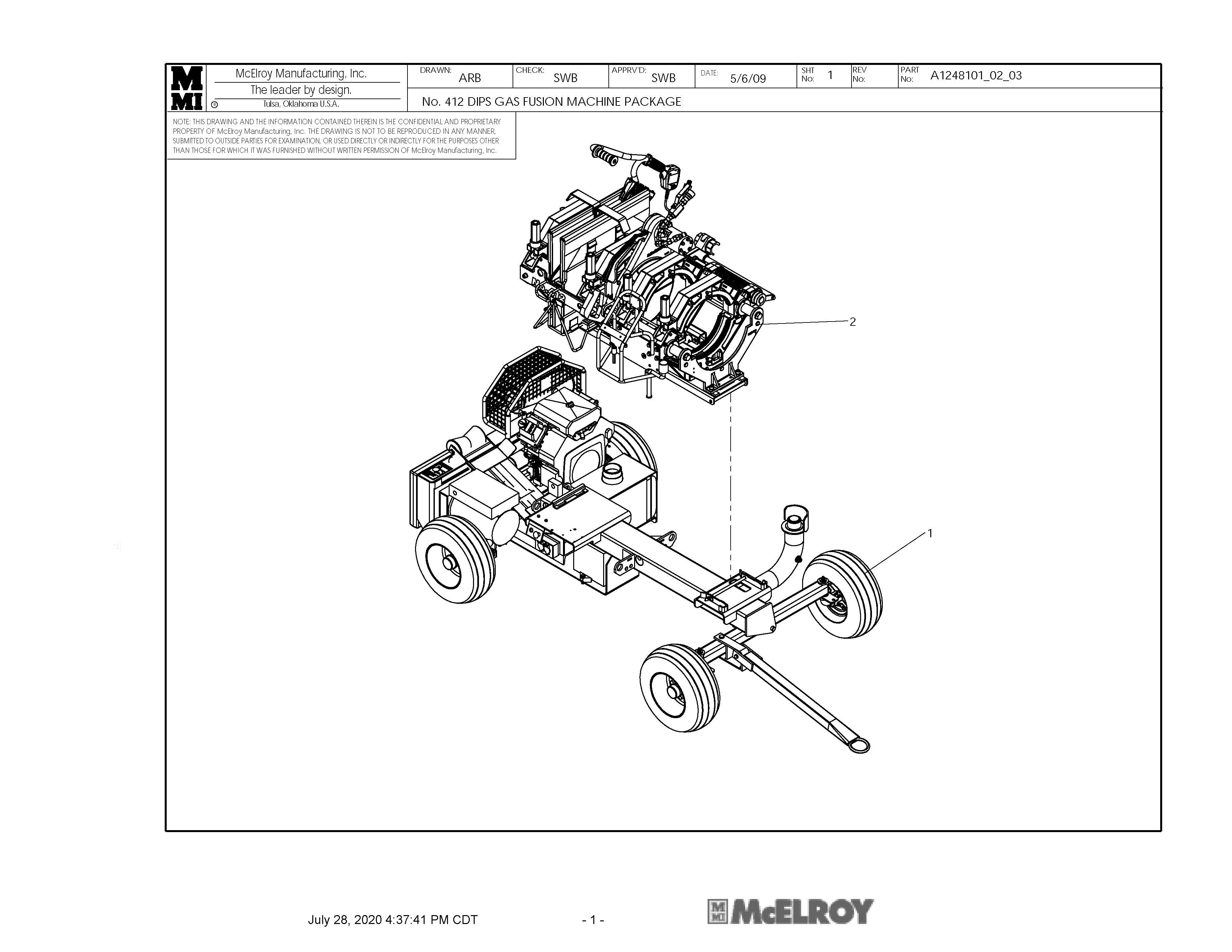 Rolling 412 Fusion Machine Package
