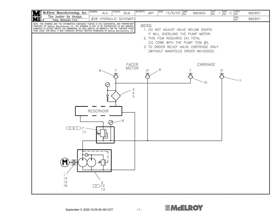 28 Hydraulic Schematic
