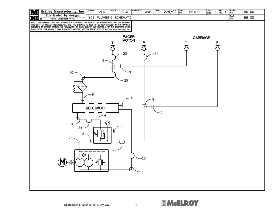 28 Plumbing Schematic